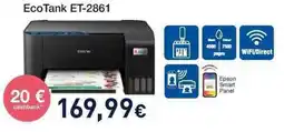 Unieuro EPSON EcoTank ET-2861 offerta