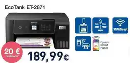 Unieuro EPSON EcoTank ET-2871 offerta