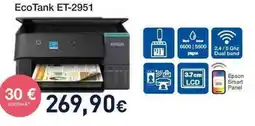 Unieuro EPSON Eco Tank ET-2951 offerta