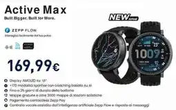 Unieuro amazfit Active Max offerta