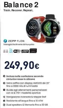 Unieuro amazfit Balance 2 offerta