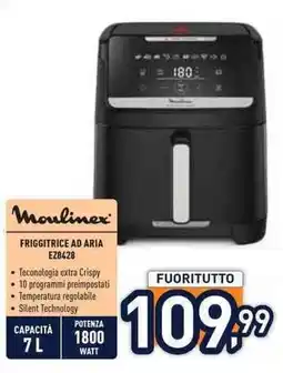Unieuro Moulinex FRIGGITRICE AD ARIA EZ8428 offerta