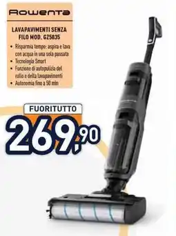 Unieuro Rowenta LAVAPAVIMENTI SENZA FILO MOD. GZ5035 offerta