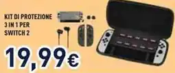 Unieuro SKULL FACTORY Kit di protezione 3 in 1 per switch 2 offerta