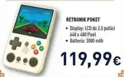 Unieuro Retronik poket offerta