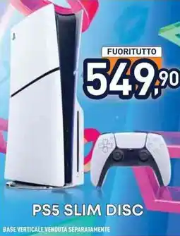 Unieuro PS5 slim disc offerta