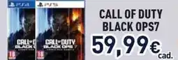 Unieuro PS5 call of duty black OPS7 offerta