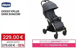 Prenatal Chicco goody xplus dark shadow offerta