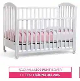 Prenatal Giordani lettino alice bianco offerta