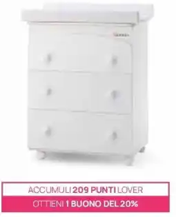 Prenatal Giordani bagnetto cassettiera offerta