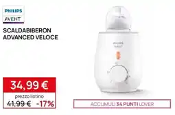 Prenatal PHILIPS Scaldabiberon advanced veloce offerta