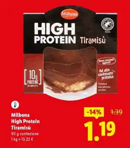 Lidl Milbona High Protein Tiramisù offerta