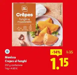 Lidl Monissa Crepes ai funghi offerta