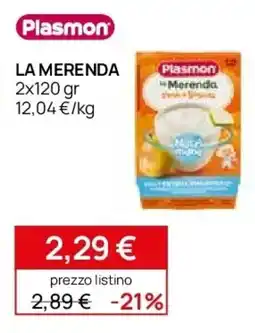 Prenatal Plasmon la merenda offerta