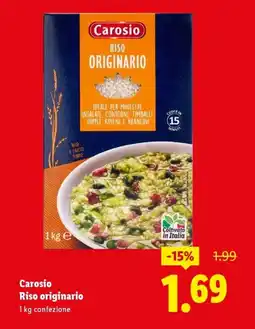 Lidl Carosio Riso originario offerta