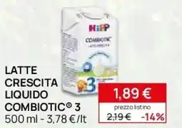 Prenatal HiPP Latte crescita liquido combiotic offerta