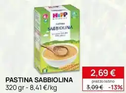 Prenatal HiPP Pastina sabbiolina offerta