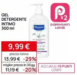 Prenatal Mustela gel detergente intimo offerta