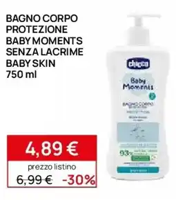 Prenatal Bagno corpo protezione baby moments senza lacrime baby skin offerta