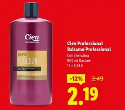 Lidl Cien Professional Balsamo Professional Con cheratina offerta