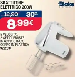 Bricofer Blake sbattitore elettrico 200W offerta