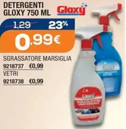 Bricofer Detergenti Gloxy offerta