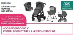 Prenatal Inglesina aptica system quattro con darwin offerta