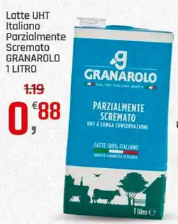 Supermercati Dok Latte UHT Italiano Parzialmente Scremato GRANAROLO offerta