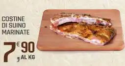 Supermercati Dok Costine di suino marinate offerta