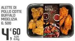 Supermercati Dok Alette di pollo cotte buffalo MIDELIZIA offerta