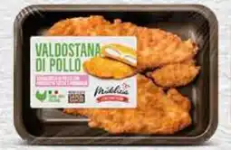 Supermercati Dok Midelizia valdostana di pollo prosciutto e formaggio offerta
