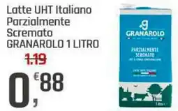 Supermercati Dok Latte UHT Italiano Parzialmente Scremato GRANAROLO offerta