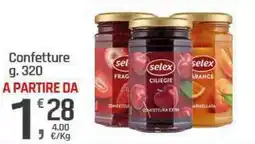 Supermercati Dok Confetture Selex offerta