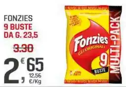 Supermercati Dok Fonzies 9 buste offerta