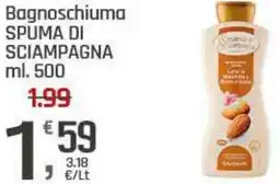Supermercati Dok Bagnoschiuma SPUMA DI SCIAMPAGNA offerta