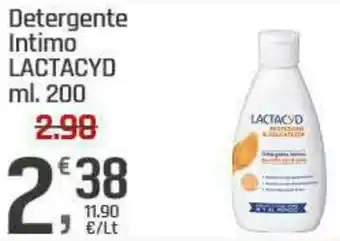 Supermercati Dok Detergente Intimo LACTACYD offerta