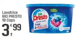 Supermercati Dok Lavatrice BIO PRESTO 18 Caps offerta