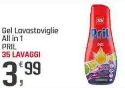 Supermercati Dok Gel Lavastoviglie All in 1 PRIL offerta
