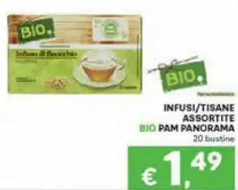 Metà Pam panorama bio infusi / tisane offerta