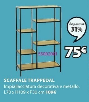 JYSK Scaffale trappedal offerta