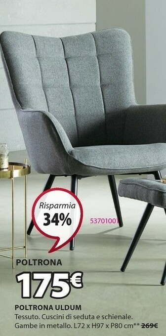 JYSK Poltrona uldum offerta