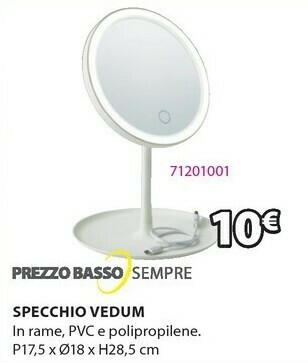 JYSK Specchio vedum offerta