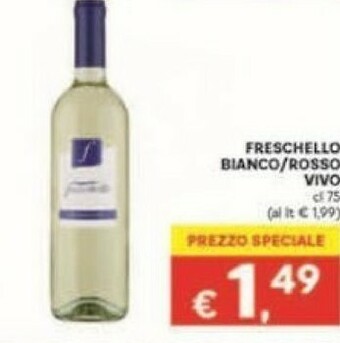 Metà Vino bianco offerta