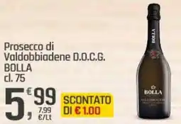 Supermercati Dok Prosecco di Valdobbiadene D.O.C.G. BOLLA offerta