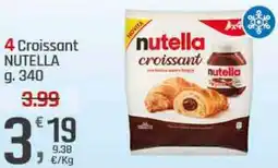 Supermercati Dok 4 Croissant NUTELLA offerta