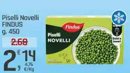 Supermercati Dok Piselli Novelli FINDUS offerta