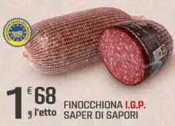 Supermercati Dok Finocchiona i.g.p. SAPER DI SAPORI offerta