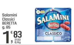 Supermercati Dok Salamini Classici BERETTA offerta