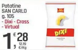 Supermercati Dok Patatine SAN CARLO offerta