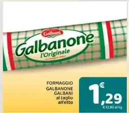 Conad Formaggio Galbanone Galbani offerta